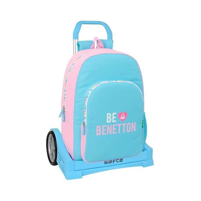 Safta Mod. 876 Mochila con Carro Evolution Colección Benetton Unique 460x300x140 mm