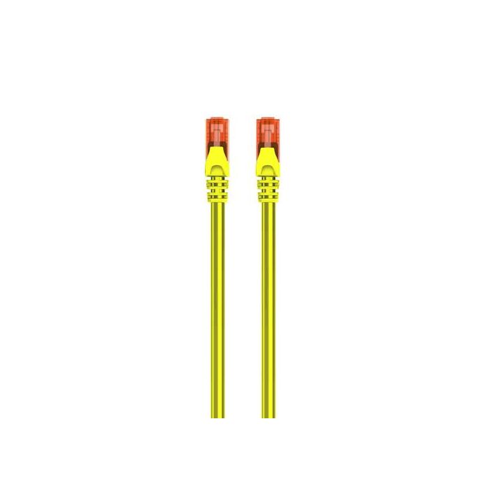 Ewent IM1011 Cable de Red Amarillo 1 m Cat6 U/UTP (UTP) para Redes 10/100/1000 Mbps, Conectores RJ-45 Macho