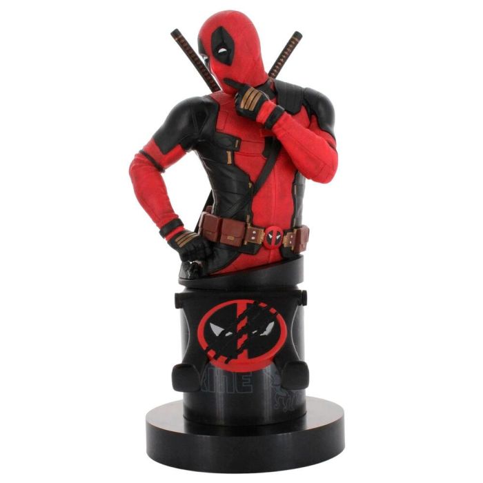 EXQUISITE GAMING Soporte Cable Guy Deadpool & Wolverine para mandos y smartphones 21cm - Compatible PS5, Xbox Series X/S, iPhone