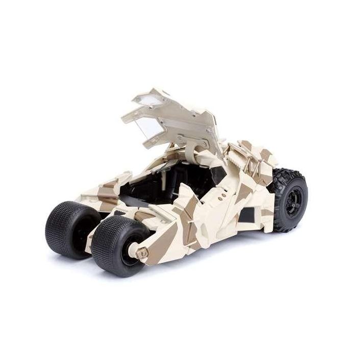 Coche metal batmóvil camuflaje 2008 el caballero oscuro incluye figura de batman de metal 7 cm escala 1:24 10 Coche metal batmóvil camuflaje 2008 el caballero oscuro incluye figura de batman de metal 7 cm escala 1:24 10