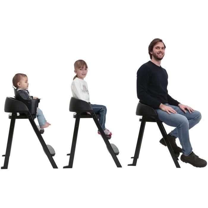 Trona evolutiva CHICCO Crescendo Lite - Carbón Cairo - Negro - 8,25 Kg - Hasta 99 años 2 Trona evolutiva CHICCO Crescendo Lite - Carbón Cairo - Negro - 8,25 Kg - Hasta 99 años 2