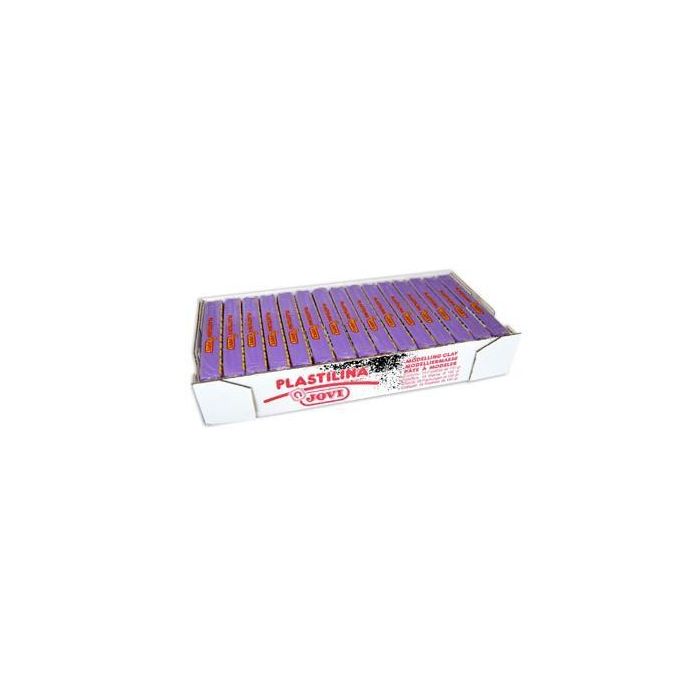 Jovi Plastilina School Caja 15 Pastillas 150 gr Lila