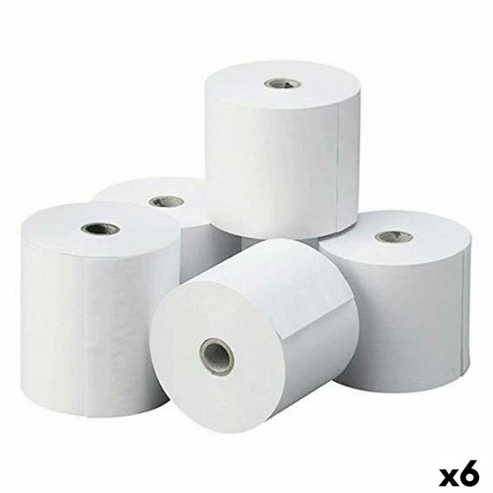 Papel Térmico Blanco Fabrisa 80 x 80 x 12 mm 48 Unidades