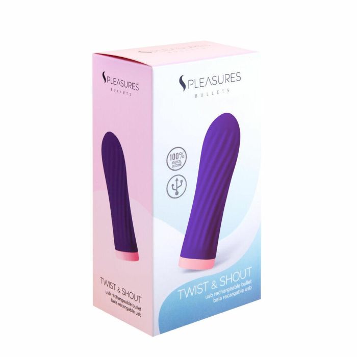 Bala Vibradora S Pleasures Morado Lila (8,5 x 2,5 cm) Bala Vibradora S Pleasures Morado Lila (8,5 x 2,5 cm)