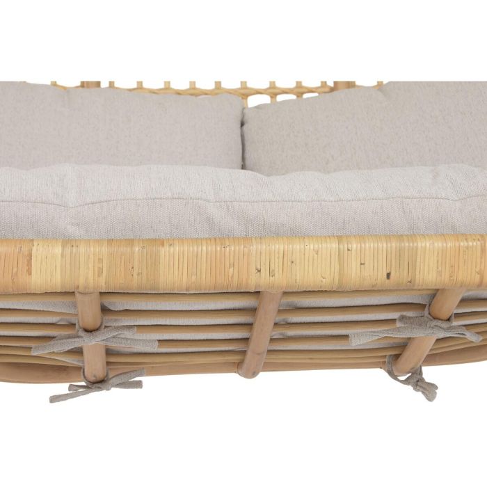Sillón de jardín Home ESPRIT Natural 140 X 60 X 120 CM 3 Sillón de jardín Home ESPRIT Natural 140 X 60 X 120 CM 3