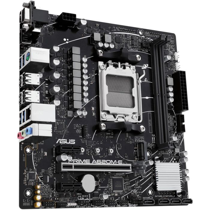 ASUS Prime A620M-E-CSM Placa Base micro ATX AM5 para AMD Ryzen 7000 Series, DDR5, hasta 96 GB 3 ASUS Prime A620M-E-CSM Placa Base micro ATX AM5 para AMD Ryzen 7000 Series, DDR5, hasta 96 GB 3