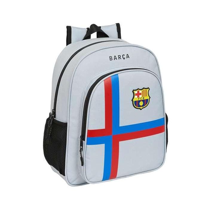 Mochila Escolar F.C. Barcelona Gris 32 x 38 x 12 cm Mochila Escolar F.C. Barcelona Gris 32 x 38 x 12 cm