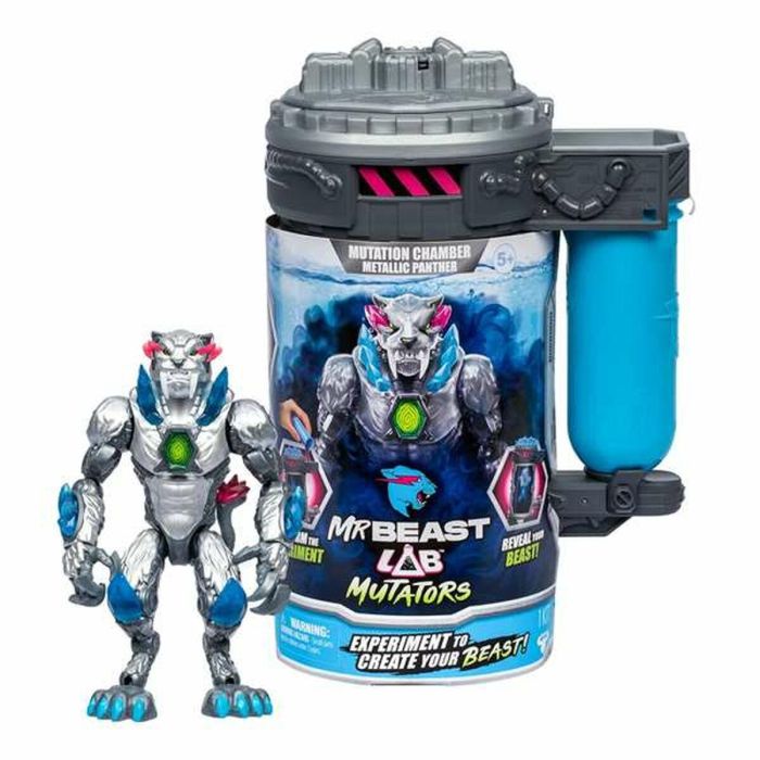 Figura mr. beast figuras mutantes 14 cm ¡añade líquido, pulsa el escáner dactilar y revela tu mutador! - modelos surtidos 6
