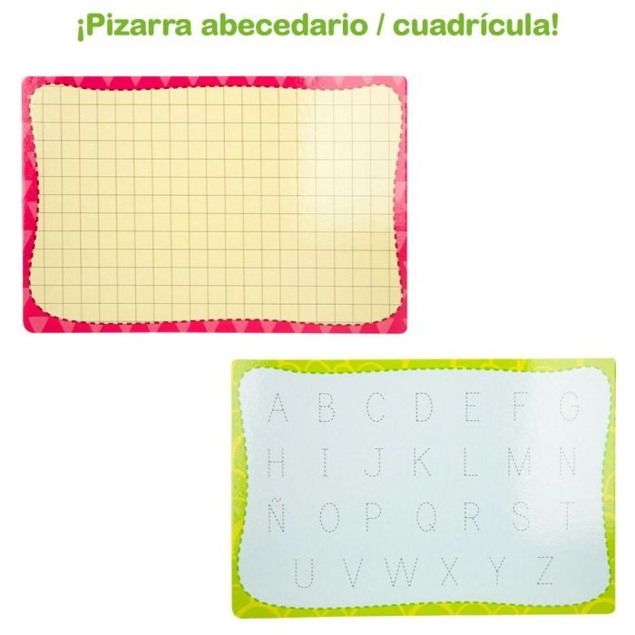Juego educativo montessori escuela de escritura. una escuela infantil para aprender a escribir y leer. 3