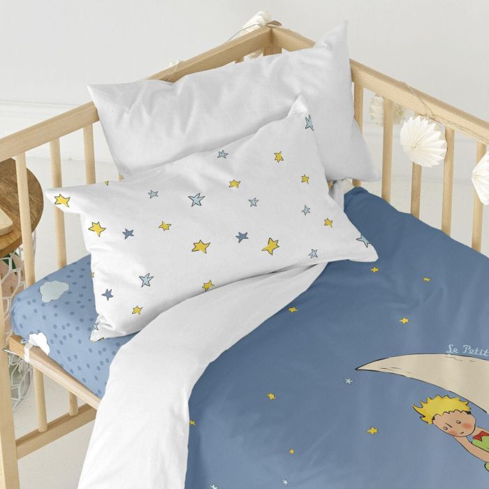 Juego de funda nórdica HappyFriday Le Petit Prince La Lune Multicolor Cuna de Bebé 2 Piezas 2 Juego de funda nórdica HappyFriday Le Petit Prince La Lune Multicolor Cuna de Bebé 2 Piezas 2