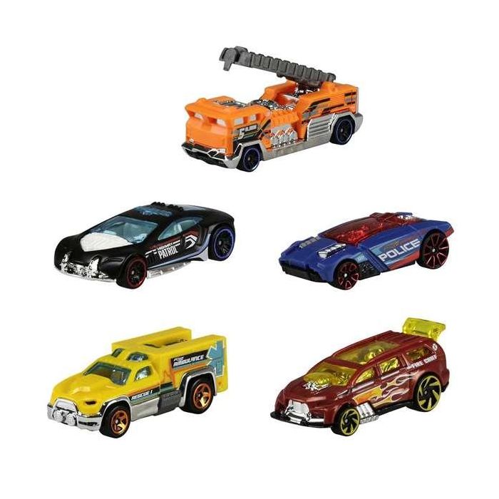 Mattel Coche Hot Wheels Pack de 5 Coches Modelos Surtidos