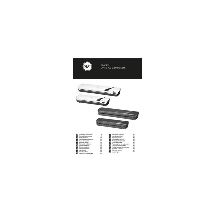 Plastificadora Termica Gbc Inspire A3 Blanco 9