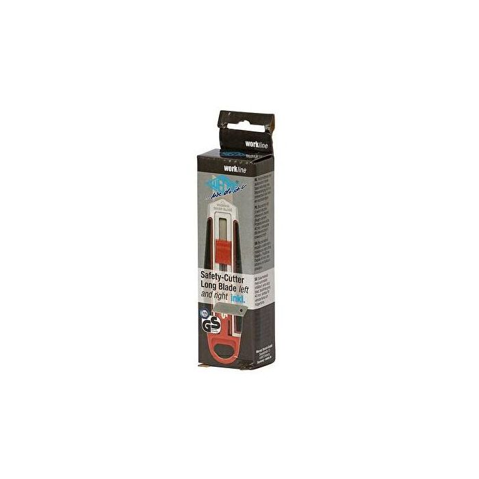 WEDO Cutter Safety Long Blade mit Klinge 60 x 19mm sw/rt 4 WEDO Cutter Safety Long Blade mit Klinge 60 x 19mm sw/rt 4