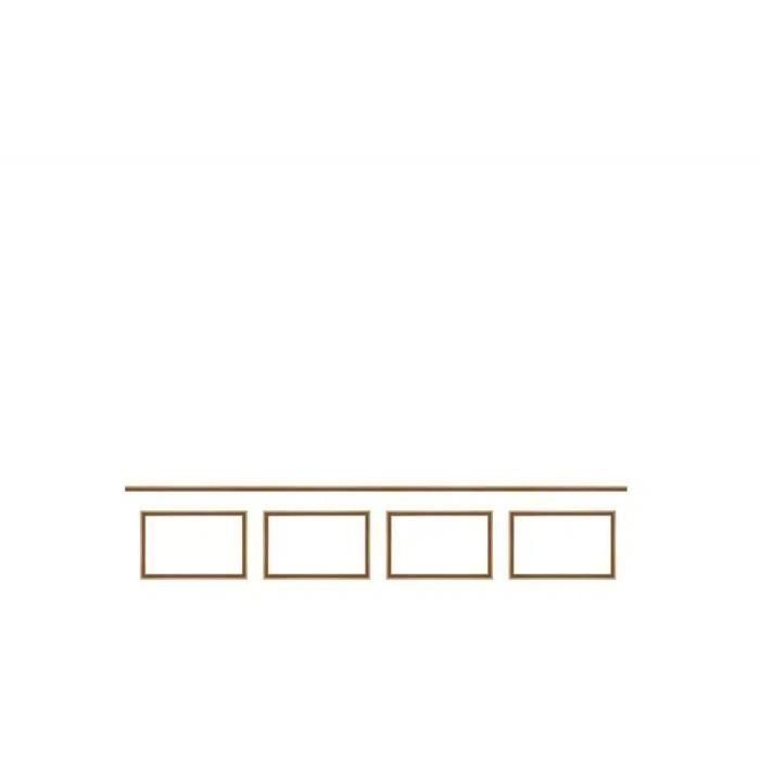 Kit de moldura para sótano 4m - NORDLINGER PRO - Moldura de pared - FSC 100% - Añade carácter a la pared Kit de moldura para sótano 4m - NORDLINGER PRO - Moldura de pared - FSC 100% - Añade carácter a la pared