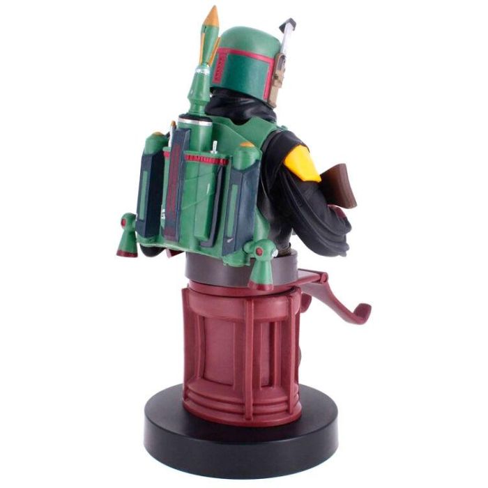 EXQUISITE GAMING Cable Guy Soporte Boba Fett The Book of Boba Fett Star Wars Figura 20cm EXQUISITE GAMING Cable Guy Soporte Boba Fett The Book of Boba Fett Star Wars Figura 20cm