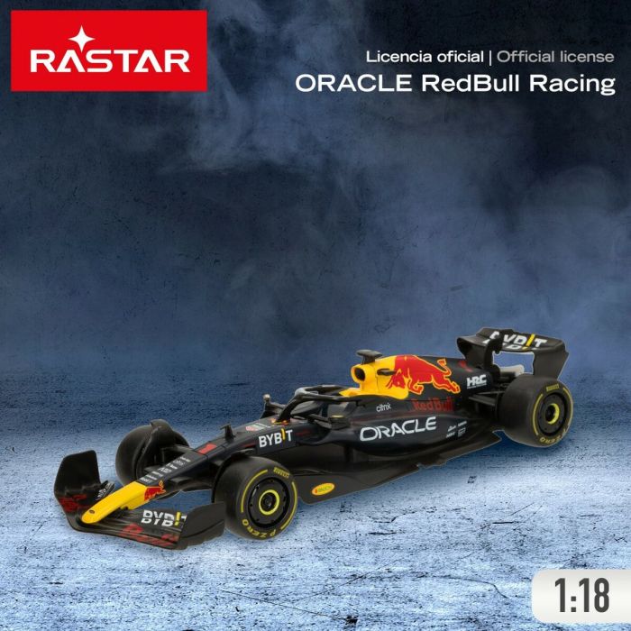 Coche Radio Control Red Bull Azul marino 1:18 31 x 6,5 x 11 cm (4 Unidades) 5