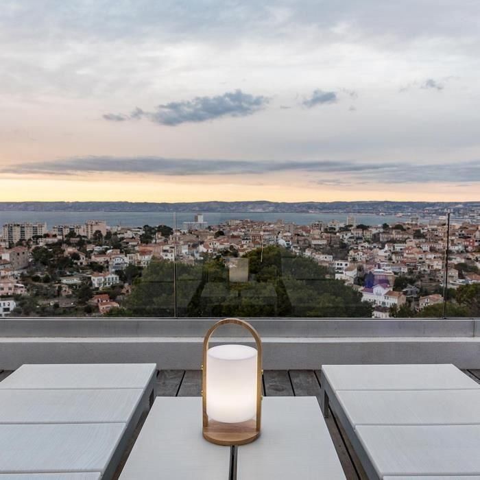 Lumisky Linterna Inalámbrica LED Woody H 37 cm Blanco Regulable IP44 Autonomía 10h Mango Madera Natural 3 Lumisky Linterna Inalámbrica LED Woody H 37 cm Blanco Regulable IP44 Autonomía 10h Mango Madera Natural 3