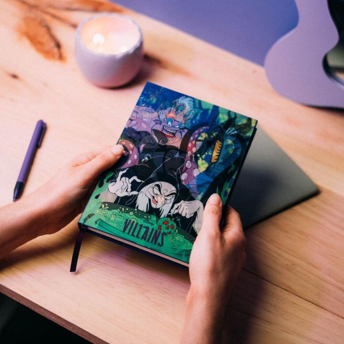 Cuaderno A5 Lenticular Villanas Disney 2