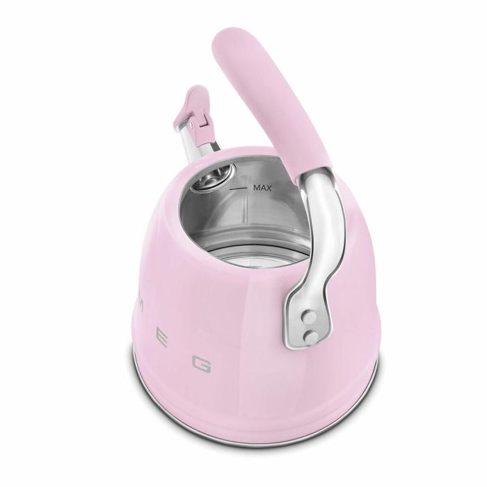 Smeg Stovetop Kettle 50´Style Pink WKF01PK 1 Smeg Stovetop Kettle 50´Style Pink WKF01PK 1
