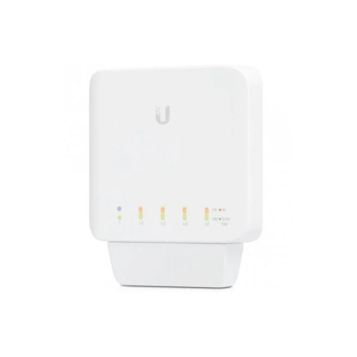 Ubiquiti UniFi USW-FLEX Switch Gestionado L2 Gigabit Ethernet 5 Puertos PoE Montaje Pared Blanco 1