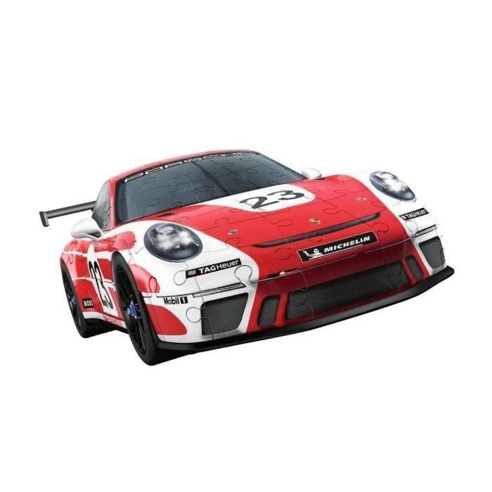 Puzzle 3D Porsche 911 GT3 Cup Salzburg (con rejilla) 1