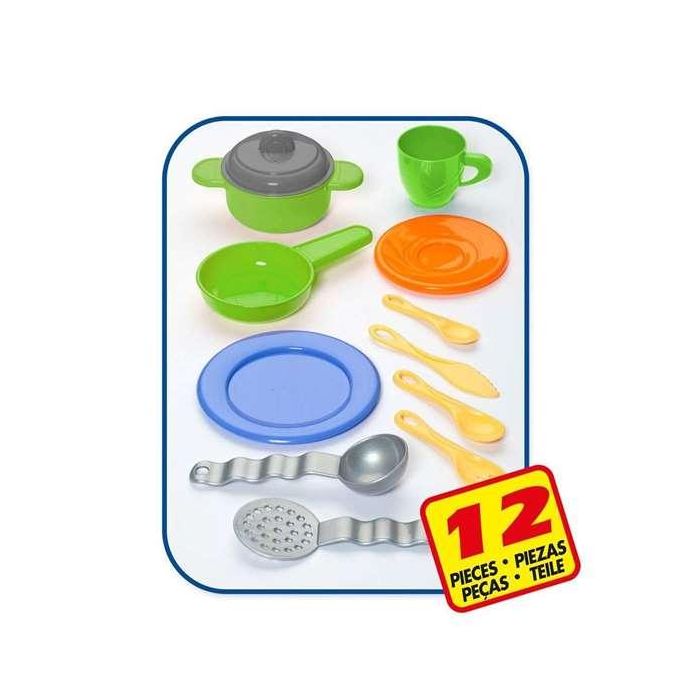 Molto Cocina Molto Kitchen con 12 Accesorios 82x56x28 cm Juguete Infantil 5