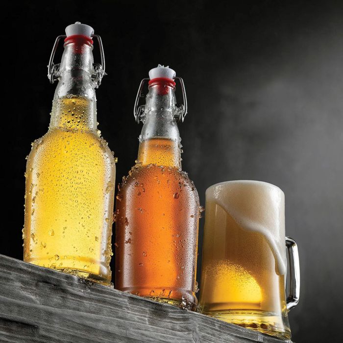 Botella 500 ml con tapón hermético - La Mediterranea (24 Unidades) 6 Botella 500 ml con tapón hermético - La Mediterranea (24 Unidades) 6