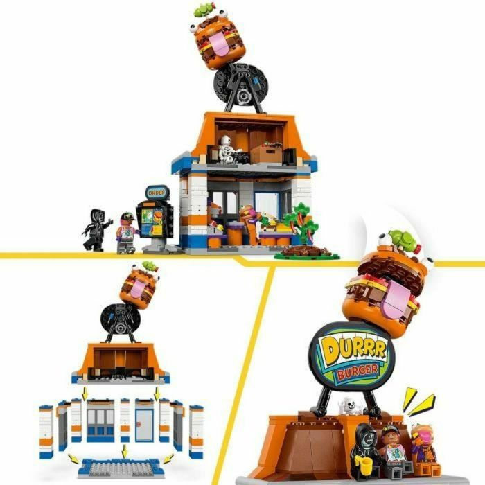 LEGO 77076 Restaurante Durrr Burger Fortnite Set de construcción para niños de 10 años 4