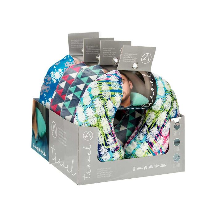 Cojin De Cuello Viaje Decorados Surtidos C Arte Regal 31X10CM (16 Unidades) 2 Cojin De Cuello Viaje Decorados Surtidos C Arte Regal 31X10CM (16 Unidades) 2