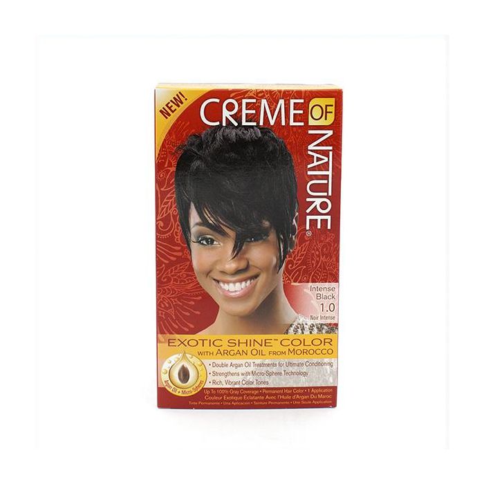 Creme of Nature Crema de Color con Aceite de Argán Intense Black 1.0