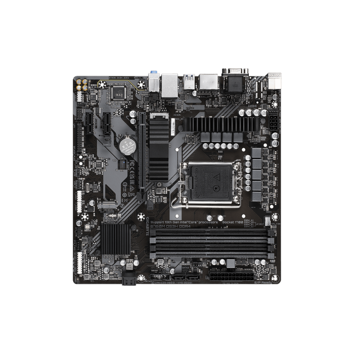 GIGABYTE 9MB76MS34-00-G10 Placa Base B760M DS3H DDR4 para Intel LGA 1700, 4 DDR4, PCIe 4.0, USB 3.2, Formato Micro ATX 3
