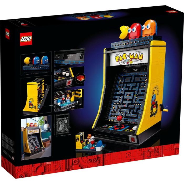 LEGO 10323 Icons PAC-MAN Juego Arcade, Maqueta para Construir con Adultos, Máquina de Juego con Personajes 3