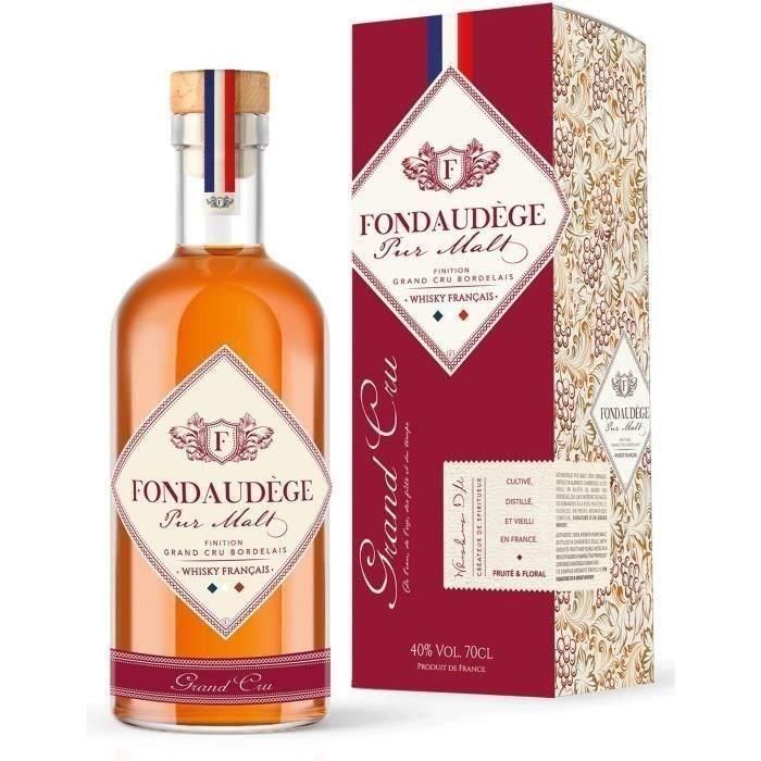 Fondaudege - Grand Cru Burdeos - Whisky - 40,0% Vol. - 70cl 3