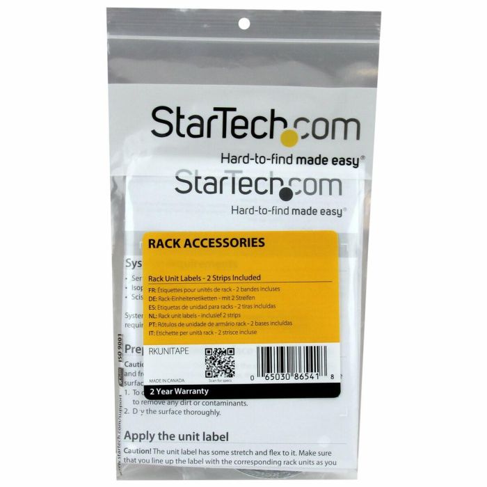 Armario Rack Mural Startech RKUNITAPE 1 Armario Rack Mural Startech RKUNITAPE 1