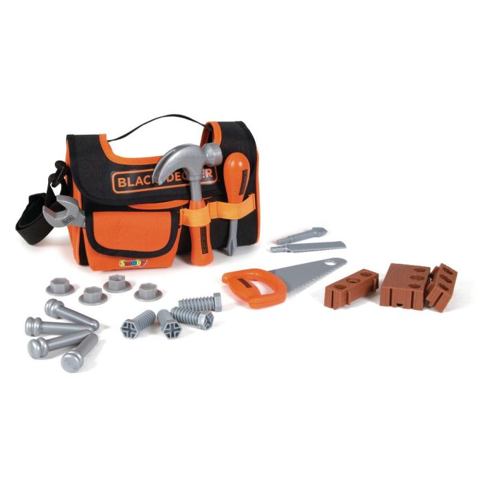 Caja de herramientas SMOBY Black + Decker Fabric + 4 Acs 1