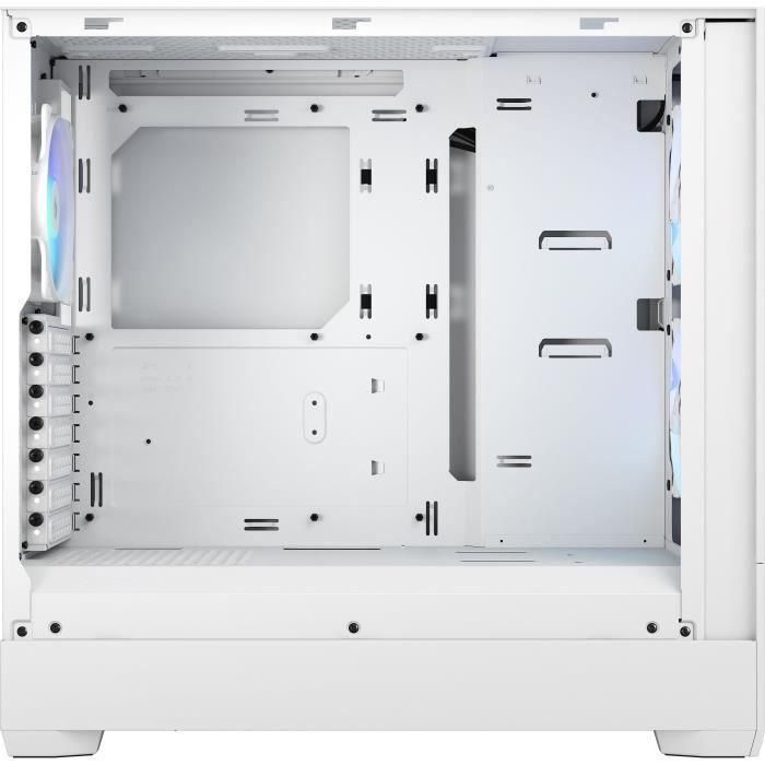 Fractal Design Pop Air Blanco - Caja PC ATX/micro ATX/Mini-ITX con Ventiladores RGB, FD-C-POR1A-01 1