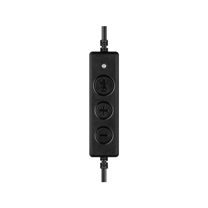 Sandberg Auriculares USB Office Pro Stereo con Micrófono Flexible, Control de Volumen y Diadema Ajustable para Oficina/Estudio 1 Sandberg Auriculares USB Office Pro Stereo con Micrófono Flexible, Control de Volumen y Diadema Ajustable para Oficina/Estudio 1