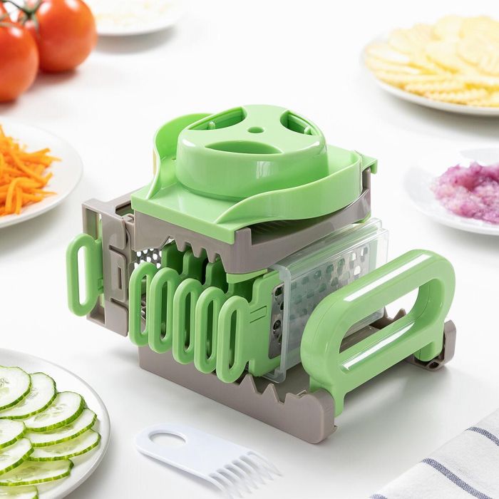 Mandolina-Rallador Plegable 6 en 1 Choppie InnovaGoods 9 Mandolina-Rallador Plegable 6 en 1 Choppie InnovaGoods 9