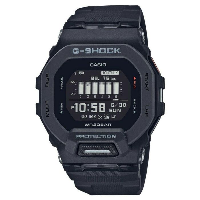Reloj Hombre Casio G-Shock G-SQUAD STEP TRACKER BLUETOOTH® Negro (Ø 40 mm) (Ø 46 mm) Reloj Hombre Casio G-Shock G-SQUAD STEP TRACKER BLUETOOTH® Negro (Ø 40 mm) (Ø 46 mm)