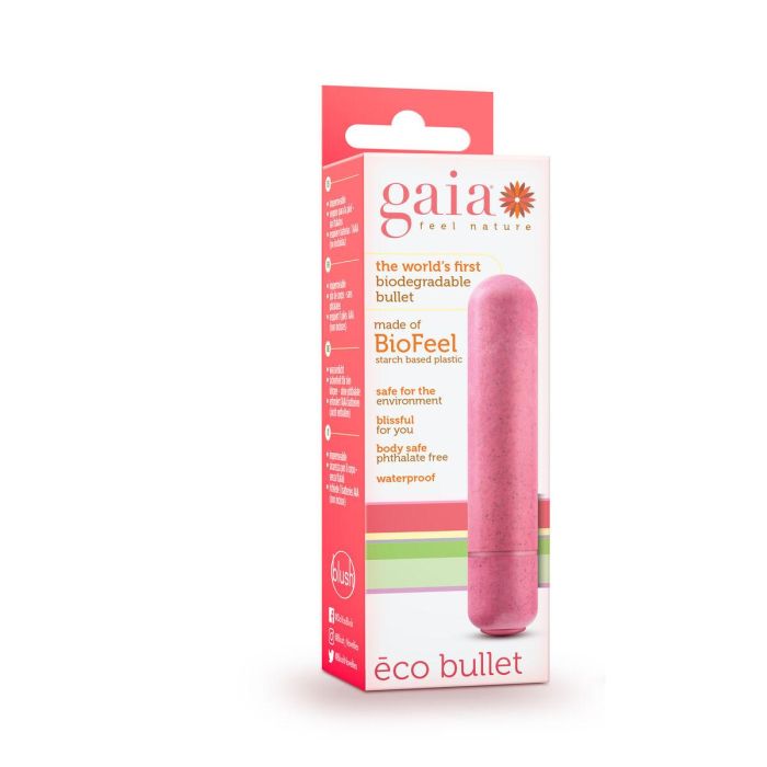 Bala Vibradora Blush Gaia Rosa 4 Bala Vibradora Blush Gaia Rosa 4