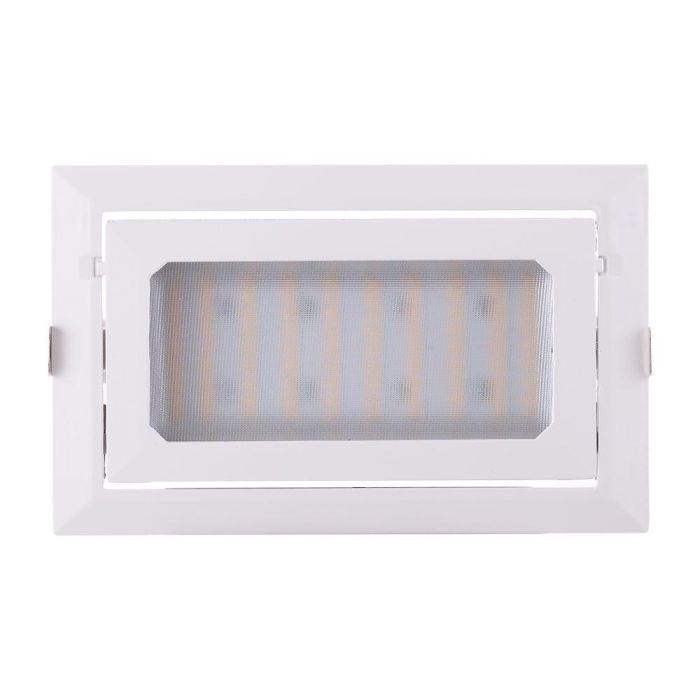 Foco Downlight LED 40W 6600Lm 4000ºK Rectangular Orientable 40.000H [HO-COB-R-OR-40W-W] 3