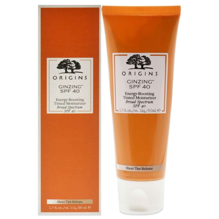 Origins GINZING SPF40 Energy-Boosting Tinted Moisturizer - Crema hidratante con color y protección solar, 50 ml 0 Origins GINZING SPF40 Energy-Boosting Tinted Moisturizer - Crema hidratante con color y protección solar, 50 ml 0