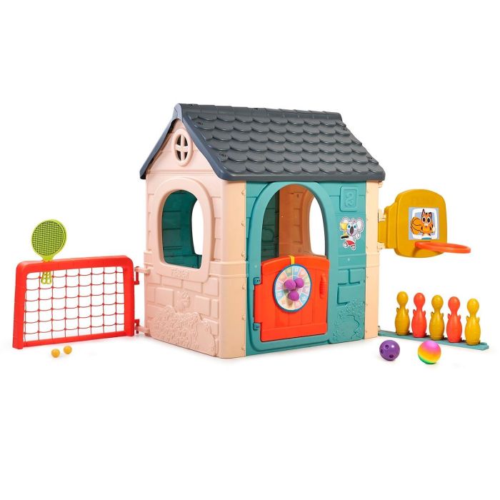 Feber Feh23000 Casa de Juego 6 Actividades en 1 para Niños +3 Años Feber Feh23000 Casa de Juego 6 Actividades en 1 para Niños +3 Años