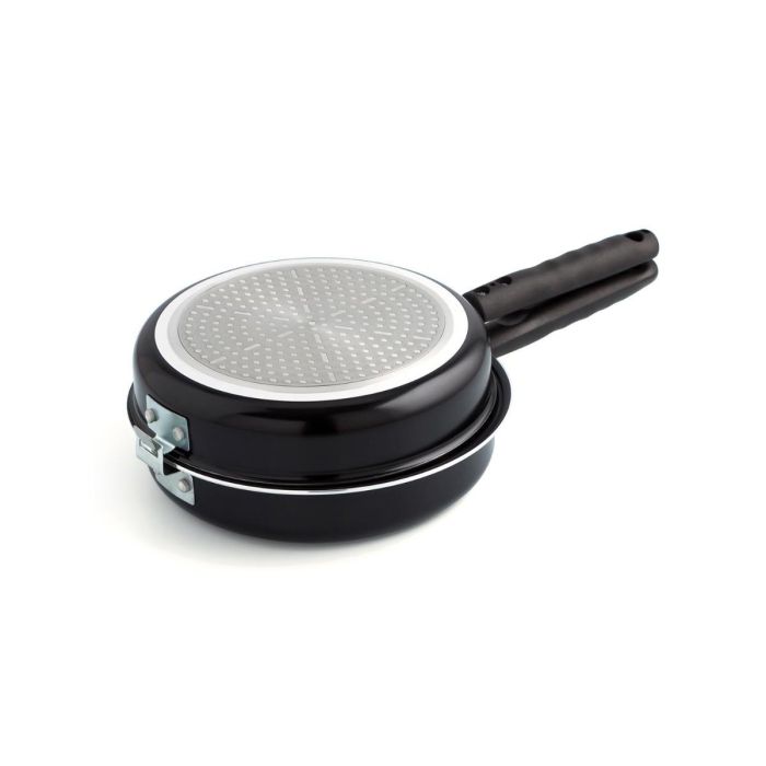 Quid Sarten Doble Aluminio Gastro Fun 20 cm Negra. 2 Capas Antiadherente. Apta Inducción, Gas, Vitrocerámica, Eléctrica y Lavavajillas. Quid Sarten Doble Aluminio Gastro Fun 20 cm Negra. 2 Capas Antiadherente. Apta Inducción, Gas, Vitrocerámica, Eléctrica y Lavavajillas.