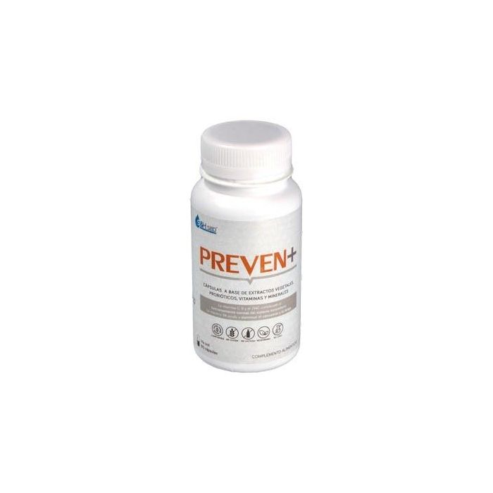 GENOMIX PHARMA Preven+ 60 Cáp. Con extractos vegetales, probióticos, vitaminas y minerales para tu bienestar diario