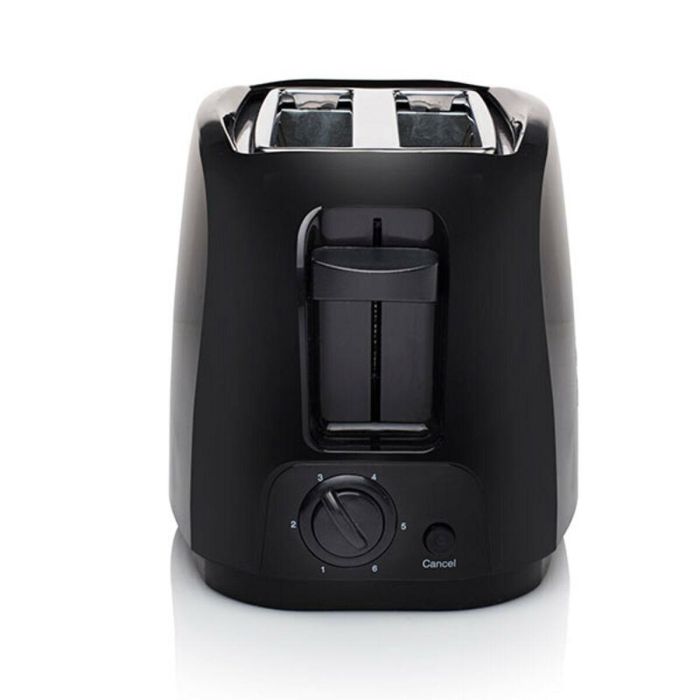 Tristar BR-1025 Tostador de Pan 800W Negro con 2 Ranuras, 6 Ajustes, Funciones Descongelar y Calentar, Bandeja Migas Extraíble 2 Tristar BR-1025 Tostador de Pan 800W Negro con 2 Ranuras, 6 Ajustes, Funciones Descongelar y Calentar, Bandeja Migas Extraíble 2