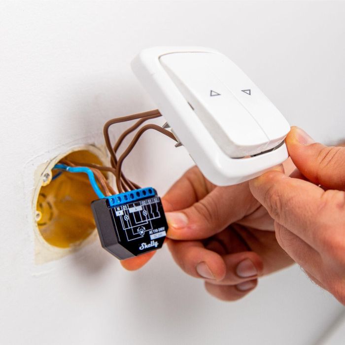 Shelly Módulo switch Wi-Fi BT Plus 2PM 19