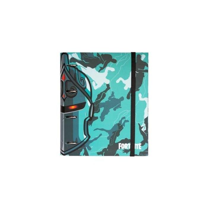 CARPETA 4 ANILLAS ERIK CAT0064 FORTNITE TROQUELADA PREMIUM - TAPA DURA - ESPESOR 2MM - FORRADA CON PAPEL LAMINADO - BANDA ELÁSTICA 9MM CARPETA 4 ANILLAS ERIK CAT0064 FORTNITE TROQUELADA PREMIUM - TAPA DURA - ESPESOR 2MM - FORRADA CON PAPEL LAMINADO - BANDA ELÁSTICA 9MM