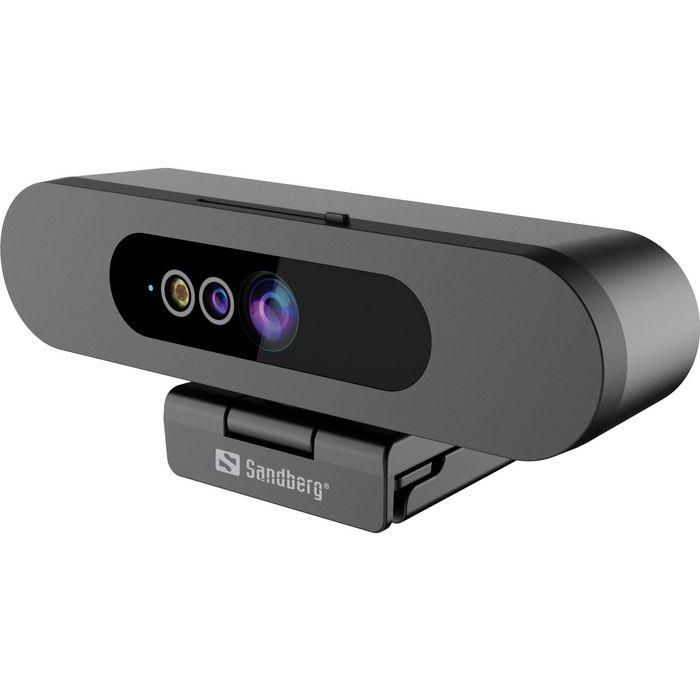 Sandberg Webcam Face-ID Full HD 1080P con Micrófono Estéreo y Reconocimiento Facial Windows Hello para Portátil 2 Sandberg Webcam Face-ID Full HD 1080P con Micrófono Estéreo y Reconocimiento Facial Windows Hello para Portátil 2