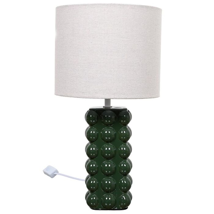 Home Deco Factory Lámpara de Cerámica Verde